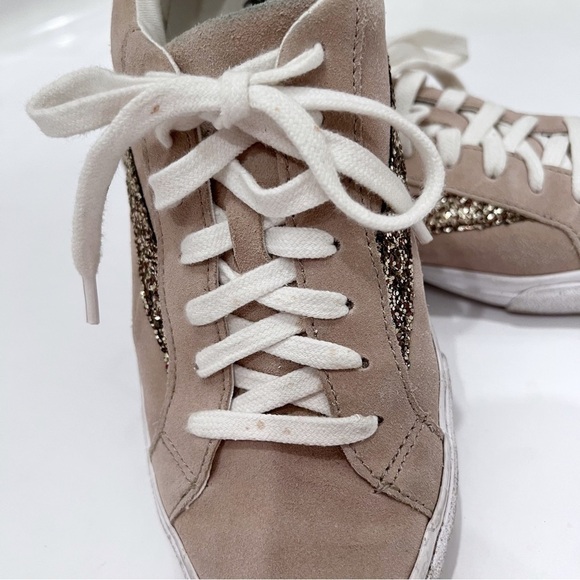 Madewell Sidewalk Glitter Sparkles Sneakers Size 7.5 - Picture 14 of 15